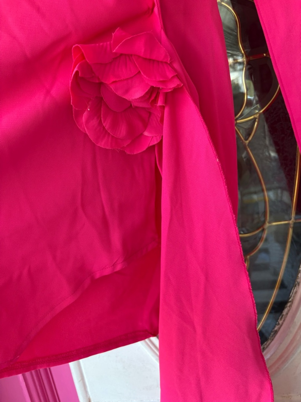 PrettyLittleThing Bright Pink Tailored Blazer - Picture 2 of 5